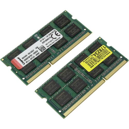 Modul Pamyati Kingston So Dimm Ddr3 16gb 1333mhz Non Ecc Cl9 Kit Of 2 V Tolyatti